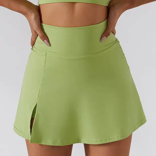 Breathable Mini Yoga Skirt for Running and Fitness
