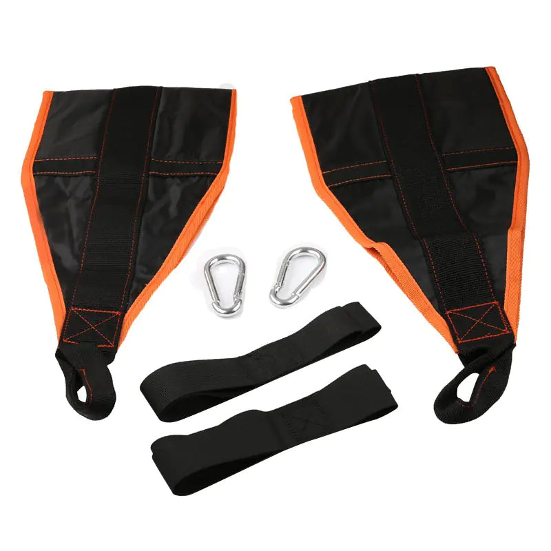 Fitness Hanging Ab Straps for Pull-Up Leg Raises (Pair)