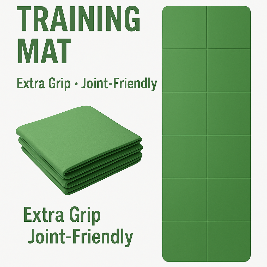 TPE Folding Yoga Mat for Napping and Relaxation